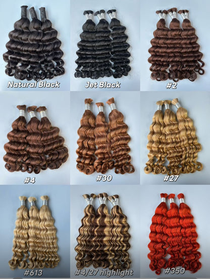 Virgin Bulk Braiding Hair